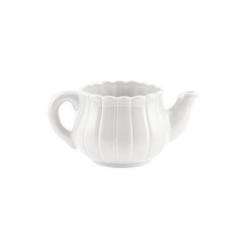 TEIERA CERAMICA PICCOLA BIANCA H.9.8